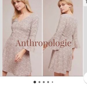 Anthropologie - Maeve  Tweed Above-The-Knee Swing Dress